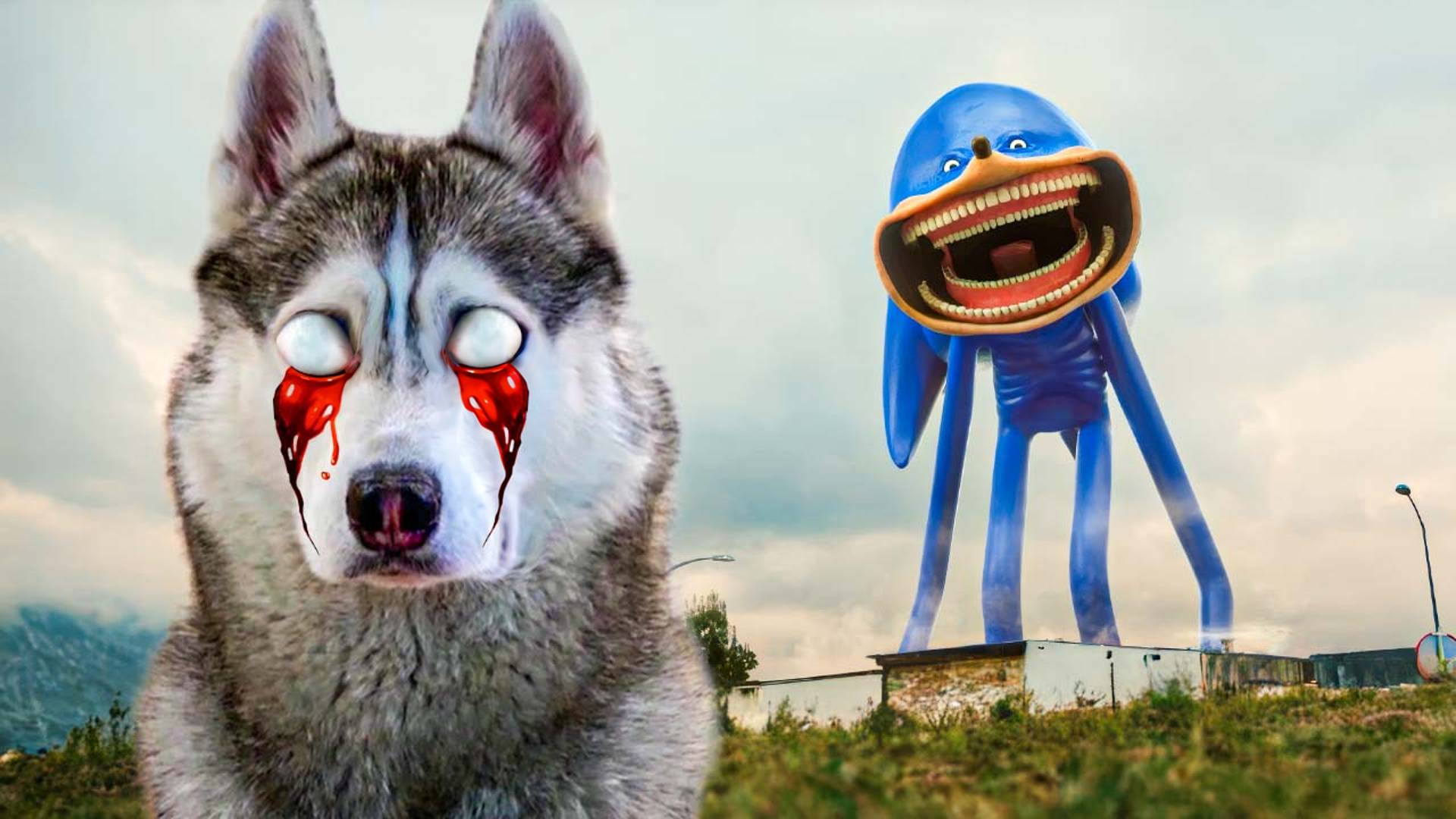 САМЫЙ СТРАШНЫЙ ШИН СОНИК!! ФИЛЬМ ВТОРОЙ Хаски Бандит Говорящая собака смотреть онлайн