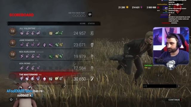 Playing as Wesker (& against him!) | Dead by Daylight PTB смотреть онлайн