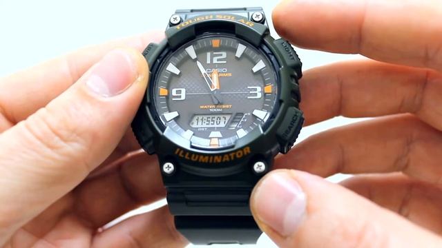 Часы Casio Illuminator AQ-S810W-3A - видео обзор от PresidentWatches.Ru смотреть онлайн