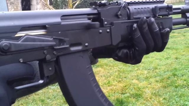 presentation et tir m4a1 king arms & ak 104 evo blowblack g&g смотреть онлайн