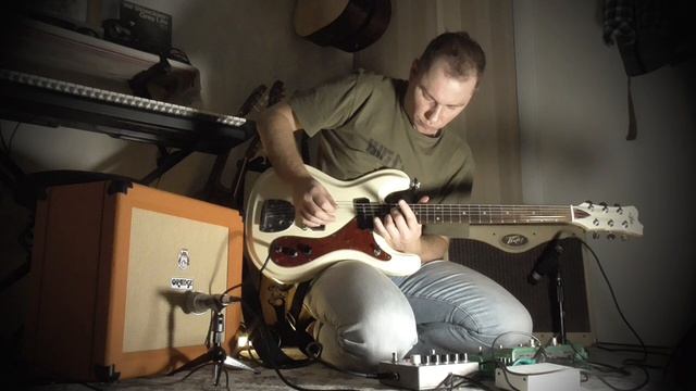 Stereo Loop improvisation, Line 6dl4, Stereo memory man, Orange cr35r, Peavey Classic 30, Aria Dm01 смотреть онлайн