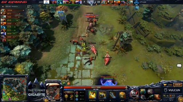 Dota 2 Highlights Cloud 9 vs Asus Polar Game 2 The Summit 3 смотреть онлайн