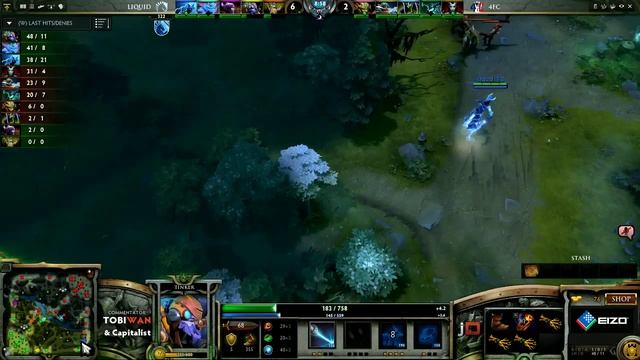Team Liquid vs 4FC Game 2 The Defense DOTA 2 Playoffs TobiWan смотреть онлайн