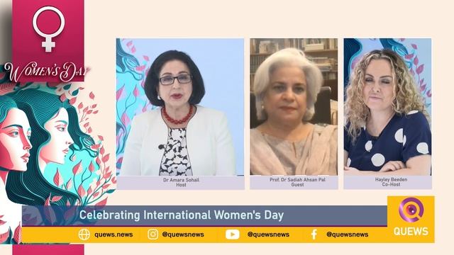 Celebrating International Women's Day | Amara Sohail & Hayley Beeden | Quews News Special смотреть онлайн