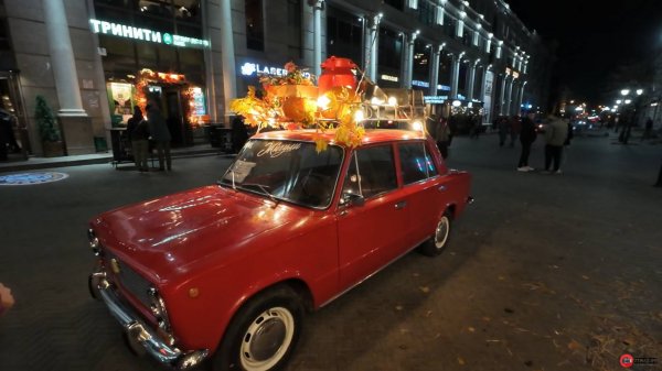 Развлекательный центр MazaPark, Казань. Прогулка по ночной Казани.