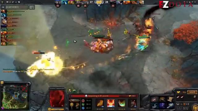 Miracle- Arcana Immortal Legion Commander Dota 2 смотреть онлайн