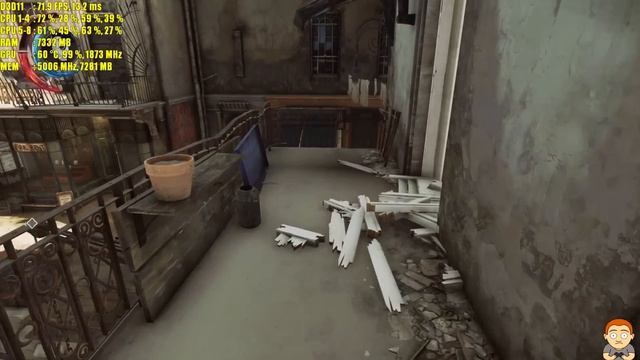 Dishonored 2 Pc Update Beta Patch 1.2 GTX 1080 Ultra 1440p Frame Rate Performance Test смотреть онлайн