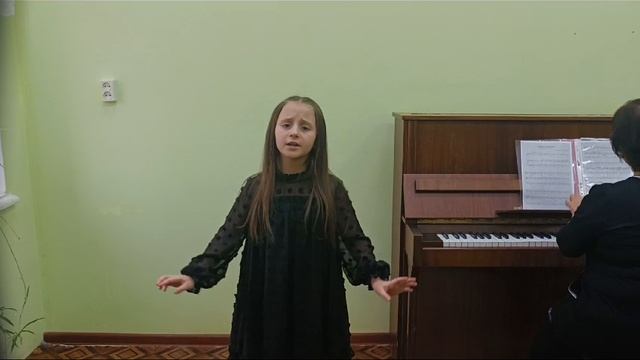 Вставала ранешенько... Милана Сокольникова, 7л.  к сожалению только такого качества.