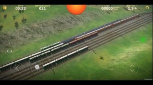 Switching between trains. Переключение между поездами.