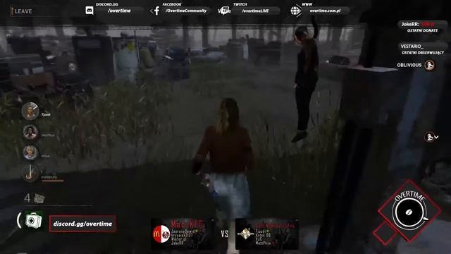 MAC.KFC vs Self Nobody Cares - (Turniej DBD Overtime) - 1/16 (17.04.2021) смотреть онлайн