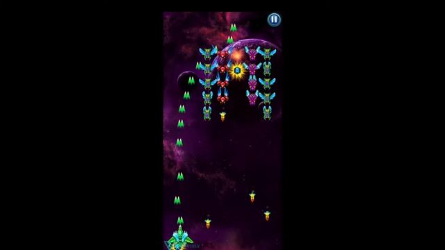 Galaxy attack:Alien shooter . Mobile game for Android смотреть онлайн