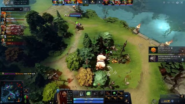 AdmiralBulldog plays Lone Druid Dota 2 Full Game смотреть онлайн