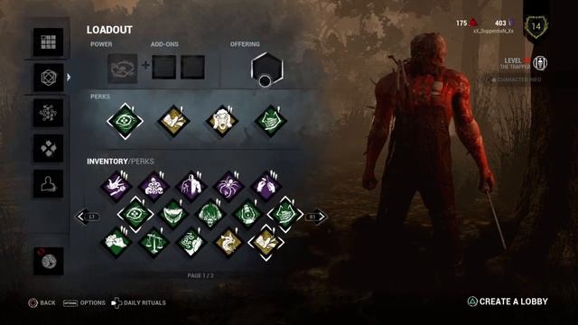 Dead by daylight road to level 50 prestige 3 trapper pt3 смотреть онлайн