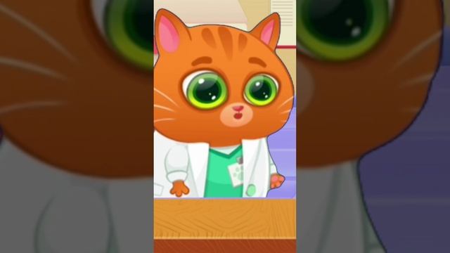 Котик Bubbu лечит Настю в игре #bubbu #virtualpet #бубу #котикбубу #рекомендации смотреть онлайн