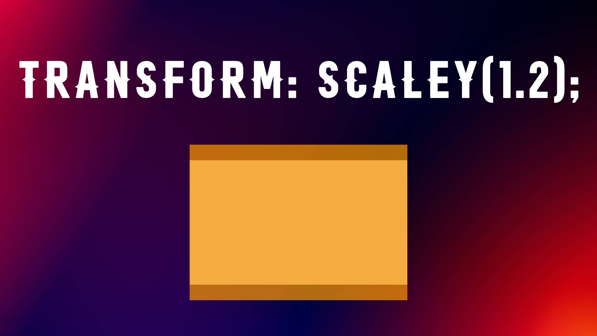 Трансформации в CSS. Свойство - Transform. Значение - Scale смотреть онлайн