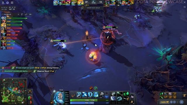 🔥 MIRACLE- [ZEUS] CARRY 7.35B DOTA 2 HIGHEST MMR MATCH#dota2  #dota2gameplay #miracle