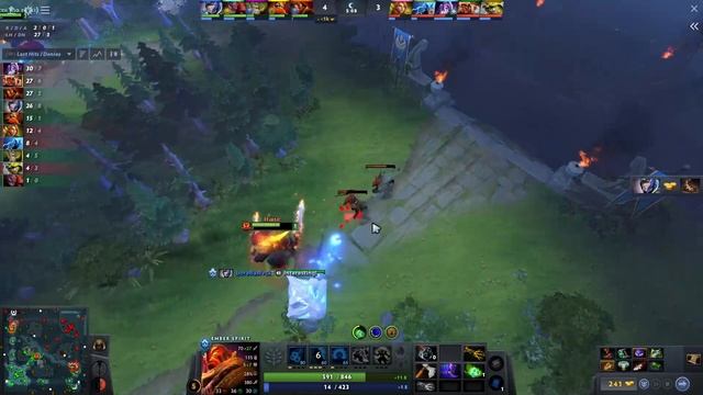 How to lane mid ember spirit (Koma) vs void spirit - Dota 2 смотреть онлайн