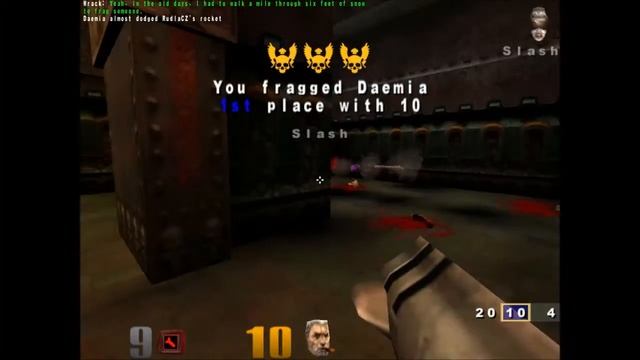 Gameplay | Quake III arena | Free for all | 20 kills смотреть онлайн