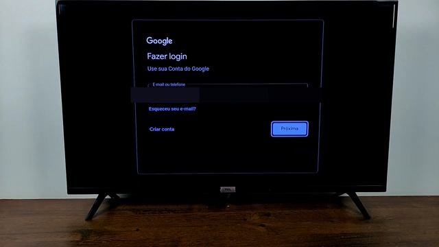 COMO CONECTAR SUA CONTA GOOGLE NA TV TCL ANDROID | 2024 смотреть онлайн