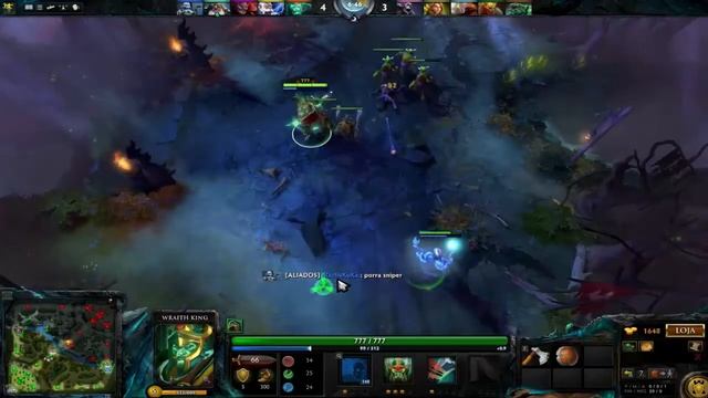 Dota 2 - Rouge Edition (Wraith King) смотреть онлайн