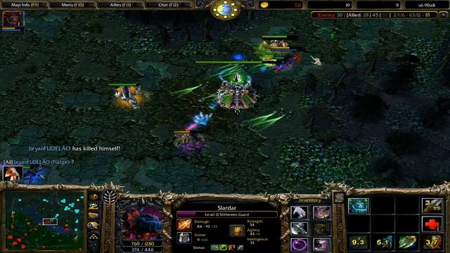 DOTA 1 SLARDAR HIGH SKILLED GAME (PRO GAME) смотреть онлайн