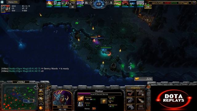 Huskar - Total Carnage | DarkAbyss vs NthingTSay | RGC (Sacred Warrior) смотреть онлайн