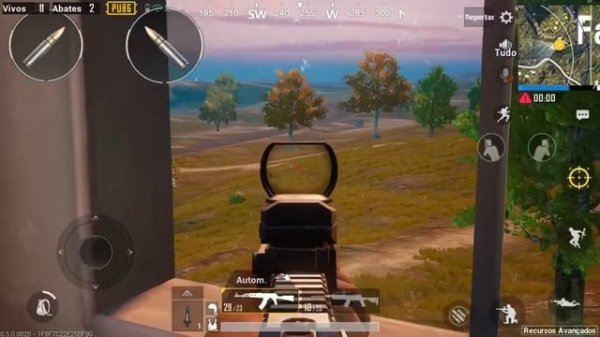 // Tiros à distância de Red Dot #PUBG MOBILE nunca muda 🙌😅