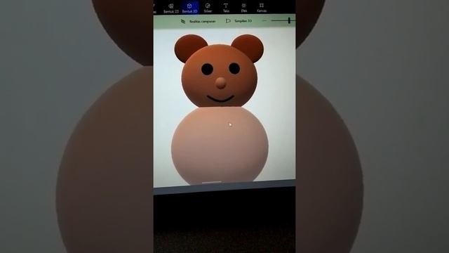 TIK Kelas 2 SDIT AL-MUDDATSIRIYAH, Cara Membuat Boneka Beruang Pada Paint 3D смотреть онлайн