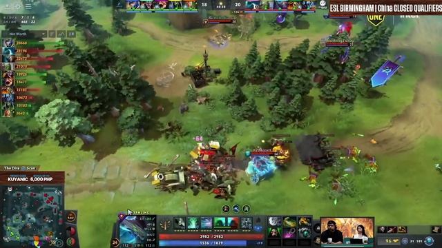 Full Game: Azure Ray vs G2.IG Game 1 (BO5) | ESL One Birmingham: China Closed Qualifiers смотреть онлайн