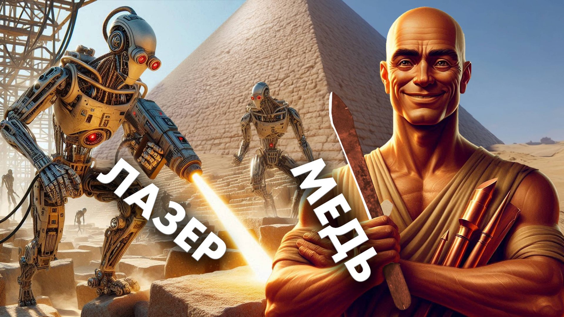 Чем строили пирамиды? Медное зубило против лазера | Александр Соколов. Нешуточная наука смотреть онлайн