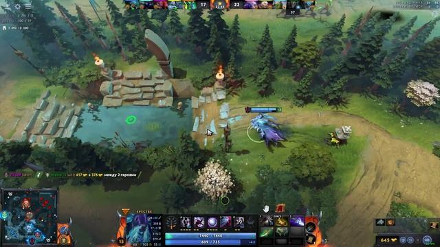 Spectre в деле | через не добивание врагов | Dota 2 | Road to 5k | смотреть онлайн