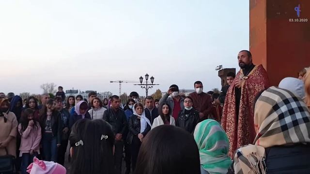 Всеармянская молитва Нижний Новгород 03.10.2020 смотреть онлайн
