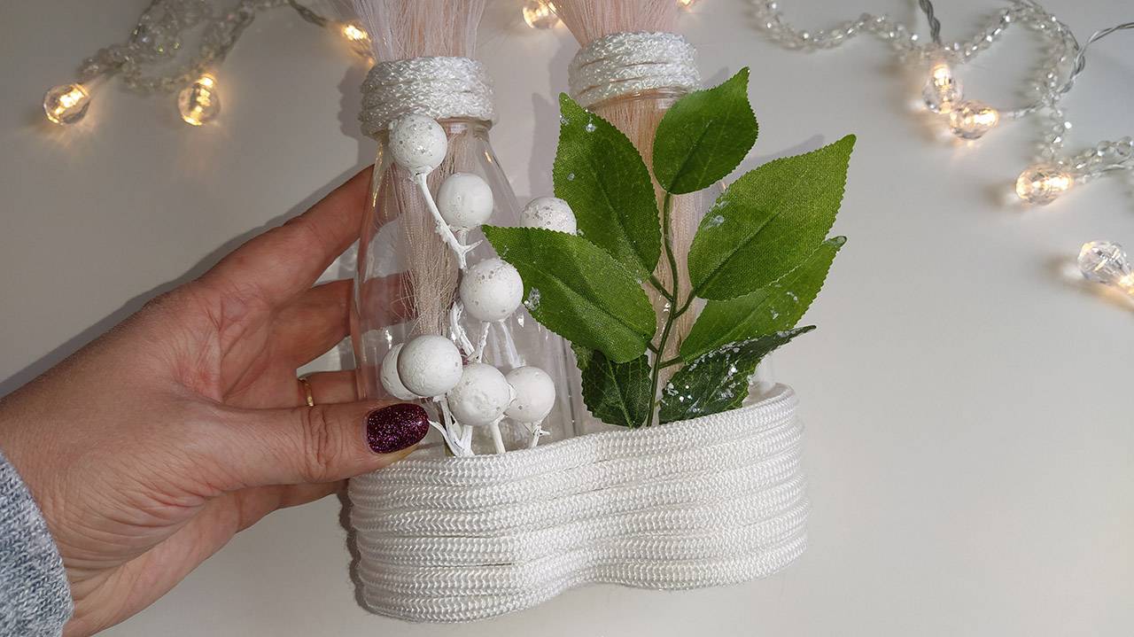 3 ИДЕИ декора ваз своими руками из банки, шпажек. смотреть онлайн