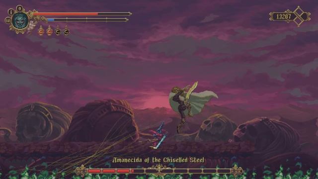 Blasphemous: Boss Fight - Amanecida of the Chiselled Steel (The Stir of Dawn) смотреть онлайн