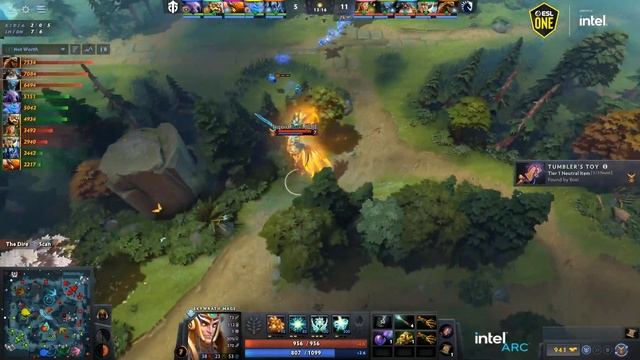 Dota2 - Team Liquid vs Entity - Game 1 - ESL One смотреть онлайн