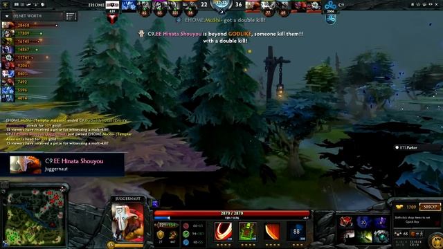 Underground Juggernaut Dota 2 Bugs DAC 2015 EHOME vs c9 смотреть онлайн