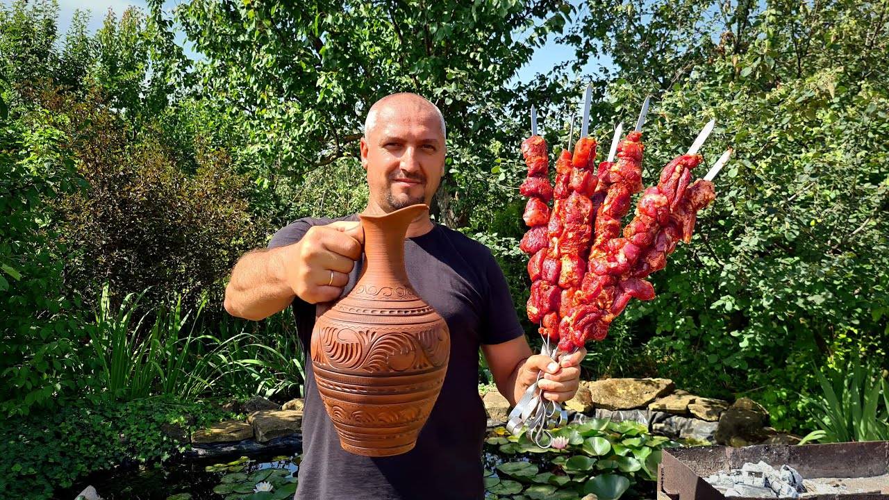 Настоящий мцвади - Шашлык с сухой Аджикой смотреть онлайн