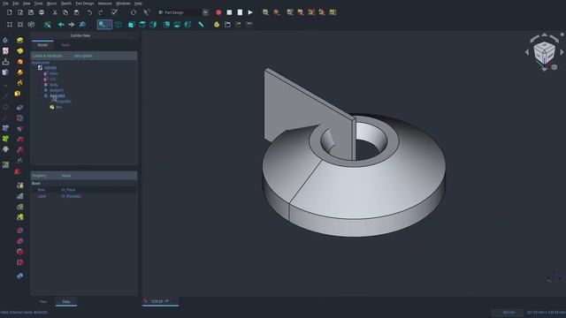Freecad 0.20 | Part Design - Lattice2 - Part | Крыльчатка