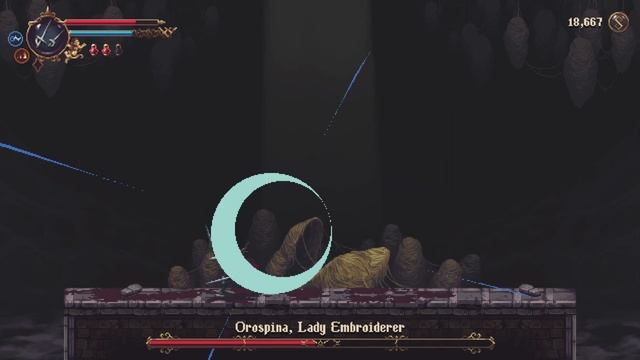 Blasphemous 2 Orospina boss fight смотреть онлайн