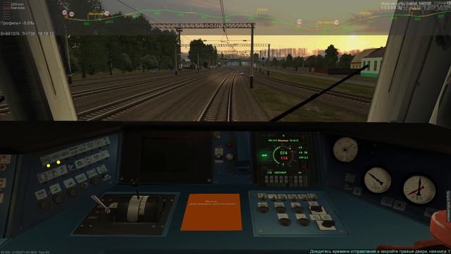 Zdsimulator мультиплеер | Пригородный поезд №6035 Киев Пасс. - Фастов-1 смотреть онлайн