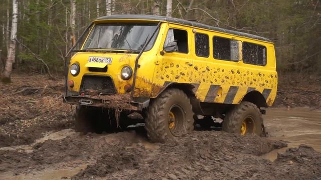 Бездорожье на буханке и других вездеходов!