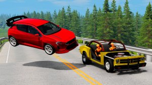 Гонки машинок по загородной трассе | Мультфильмы для детей - Сборник № 64  🚔 Мир машинок 🚔