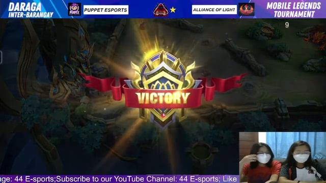 DARAGA INTER-BARANGAY MLBB TOURNAMENT: PUPPET ESPORTS VS ALLIANCE OF LIGHT I 44 E-SPORTS смотреть онлайн