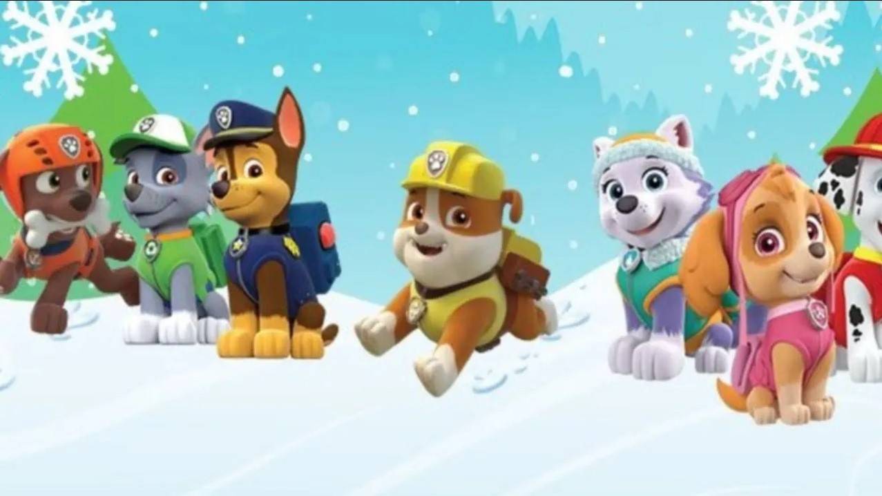 ЩЕНЯЧИЙ ПАТРУЛЬ _ PAW PATROL _ ПЕРВЫЙ СНЕГ _ Аудиосказки _ Сказки на ночь _ Слушать сказки онлайн смотреть онлайн