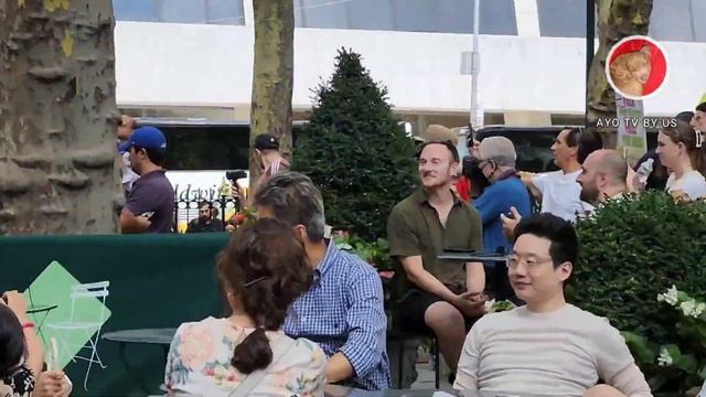 😎 Go Topless Day 16th Annual NYC 2023 At Bryant Park 👀👀