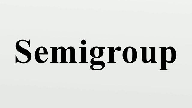 Semigroup смотреть онлайн