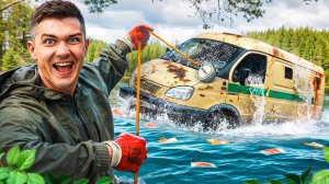 Эти необычные Жуткие Находки мы нашли там, где затонул ИНКАССАТОРСКИЙ АВТОМОБИЛЬ!