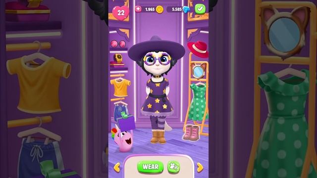 Готовимся вместе — в стиле Хэллоуина! | Моя Говорящая Анджела 2 | Геймплей