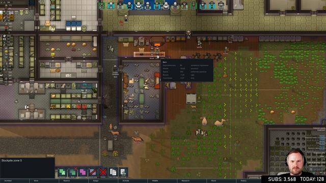 Sips Plays RimWorld (4/6/2019) - #108 - Starving смотреть онлайн