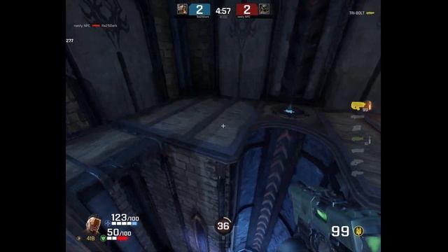 Quake Champions - Elo 1272 vs 1249 - Blood Covenant - Duel смотреть онлайн